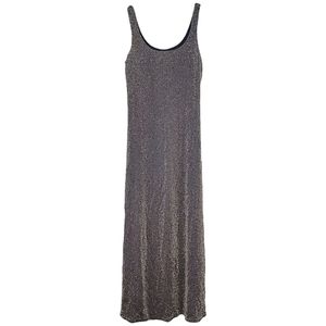 Rabbit Rabbit Rabbit Designs Vintage Navy Blue Shimmer Formal Maxi Slip dress